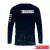 REMERA TECH AZUL M/LARGA - comprar online