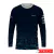REMERA TECH AZUL M/LARGA