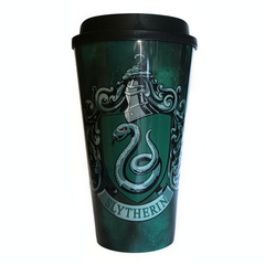 Vaso con Tapa Harry Potter Oficial Slytherin