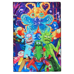 Bandera Poster Tela Rick and Morty 1x1.50mt