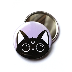 Espejo de mano Moon Cat