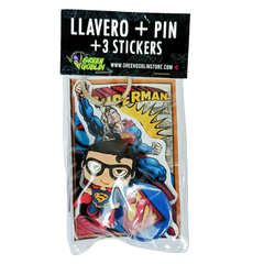 Set Llavero Superman