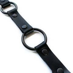 Choker Collar Black Rings Importado en internet