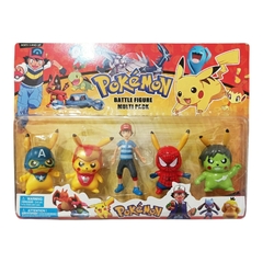 Figuras Pokemon Pack Avengers Crossover - comprar online