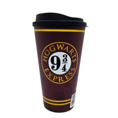 Vaso con Tapa Plataforma 9 3/4 Harry Potter Oficial