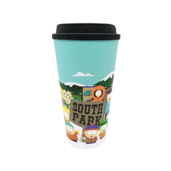 Vaso con Tapa South Park Oficial