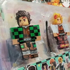 Figuras Kimetsu No Yaiba tipo Minecraft - comprar online