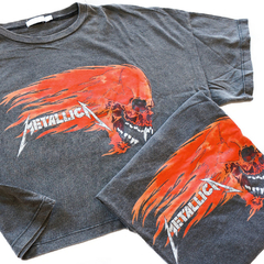 Remera Corta Metallica