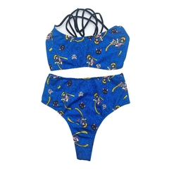 Bikini Colaless Tiro Alto Sailor Moon - Talle M