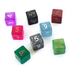 Dados sueltos: mini 6 caras