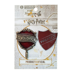 Set Prendedores Harry Potter Head Girl Perfect Gryffindor