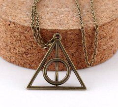 Colgante HARRY POTTER Reliquias Color Bronce - comprar online