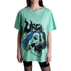 Remera Oversize Skull Head