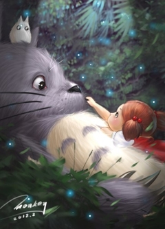 POSTERS Mi Vecino Totoro - comprar online