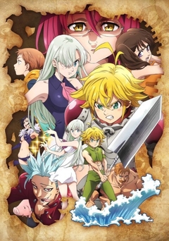 POSTER Seven Deadly Sins Nanatsu - comprar online