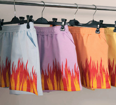 Short Mujer Flames Algodón - comprar online