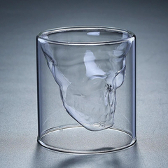 Vaso Vidrio Calavera en internet