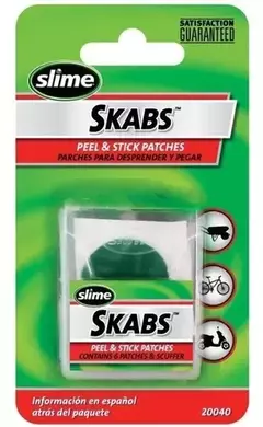 20040 Kit Parches Bicicleta Skabs Autoadhesivos Slime BACCOLA EMPRESA