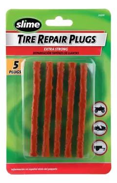 Kit De Tarugos Preencolados Para Neumáticos Slime X 5