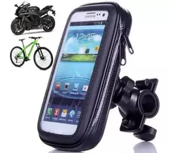 Soporte de porta celular talle XL Para Motocicleta Para Bicicleta.