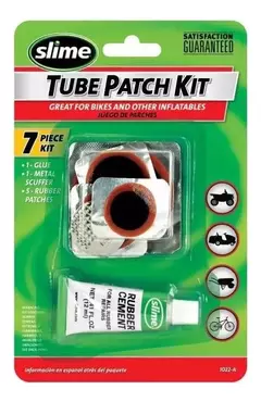 1022-a Kit Parches Slime 7 Piezas Bicicleta Moto