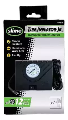 Compresor De Aire 12v Para Moto Auto Slime Portatil - comprar online