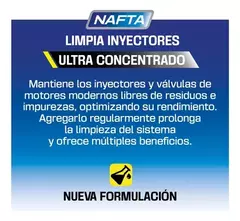 Limpia Inyectores Nafta Ultra Concentrado 250cm Bardahl - comprar online