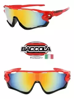 Gafas De Protección Color Rojo Baccola Protezione 9270