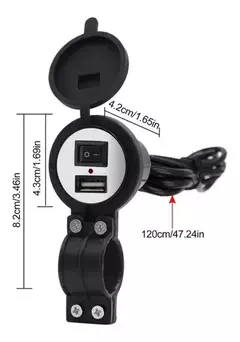 Toma 12v/24v Salida 5v 2A USB - comprar online