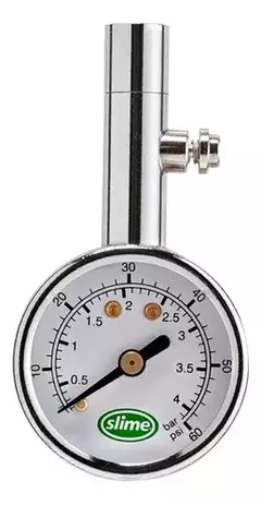 Medidor Presión 5-60 Psi Con Válvula De Purgue Slime - comprar online