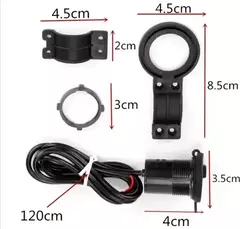 Toma 12v/24v Salida 5v 2A USB - BACCOLA