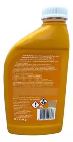 Refrigerante Para Motos Shell Multivehiculo Concetrado Tipo A 1L - comprar online