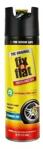 Sellador Ruedas Moto Bici Auto Neumaticos 16 Fix a Flat 16oz
