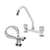 Kit Torneira Misturador Cozinha Bica Móvel Mesa + 2 Engates Cromado Luxo