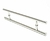 Puxador tubolar inox 60 x 32 cm