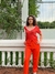 Cropped vermelho tomate - comprar online