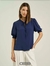 Blusa manga curta marinho - comprar online