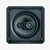 Arandela CSK6 120 BL Estéreo Black Quadrada - Loud - comprar online