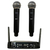 Microfone Sem Fio Duplo UHF 100 Canais 526M - MXT