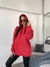 Buzo Oversize Frizado Canguro Capucha. - comprar online