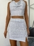 CONJUNTO TOP Y MINI LUREX