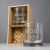 Set de 2 vasos de whisky grabados con estuche grabado - comprar online