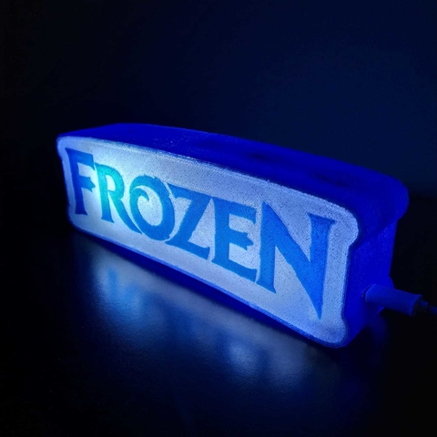 Lampara 3D Frozen