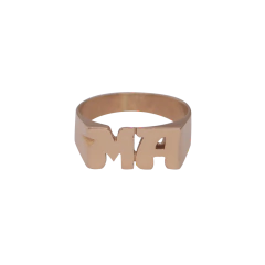 Anillo dos iniciales mod 3