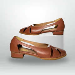 SAPATO FEMININO COURO LA ROSE - comprar online