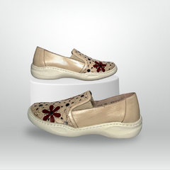 TÊNIS FEMININO COURO J.GEAN