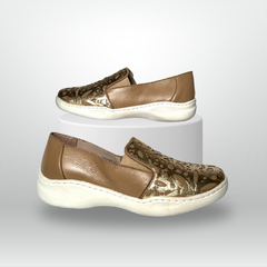 TÊNIS FEMININO COURO J.GEAN