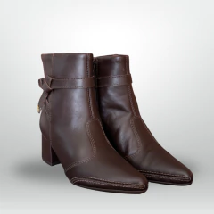 BOTA FEMININA COURO RAMARIM - comprar online