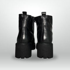 BOTA FEMININA COURO PERLATTO