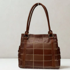 BOLSA FEMININA COURO LA ROSE - loja online